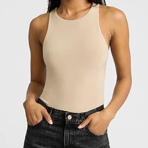 Express Body Contour Compression High Neck Bodysuit